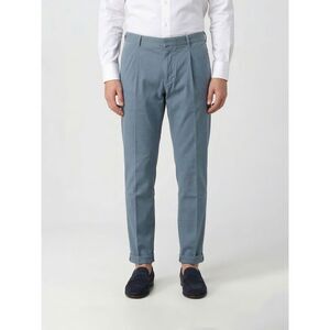 Incotex Men Cotton And Linen Chino Trousers Incotex